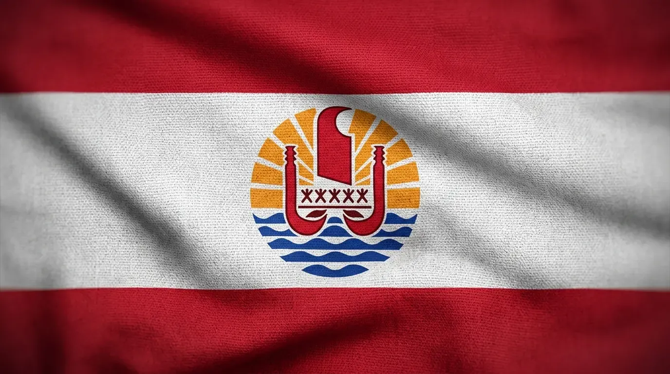 Current flag of French Polynesia