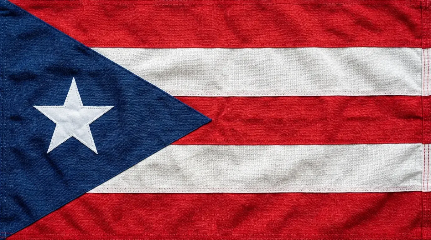 Current flag of Puerto Rico