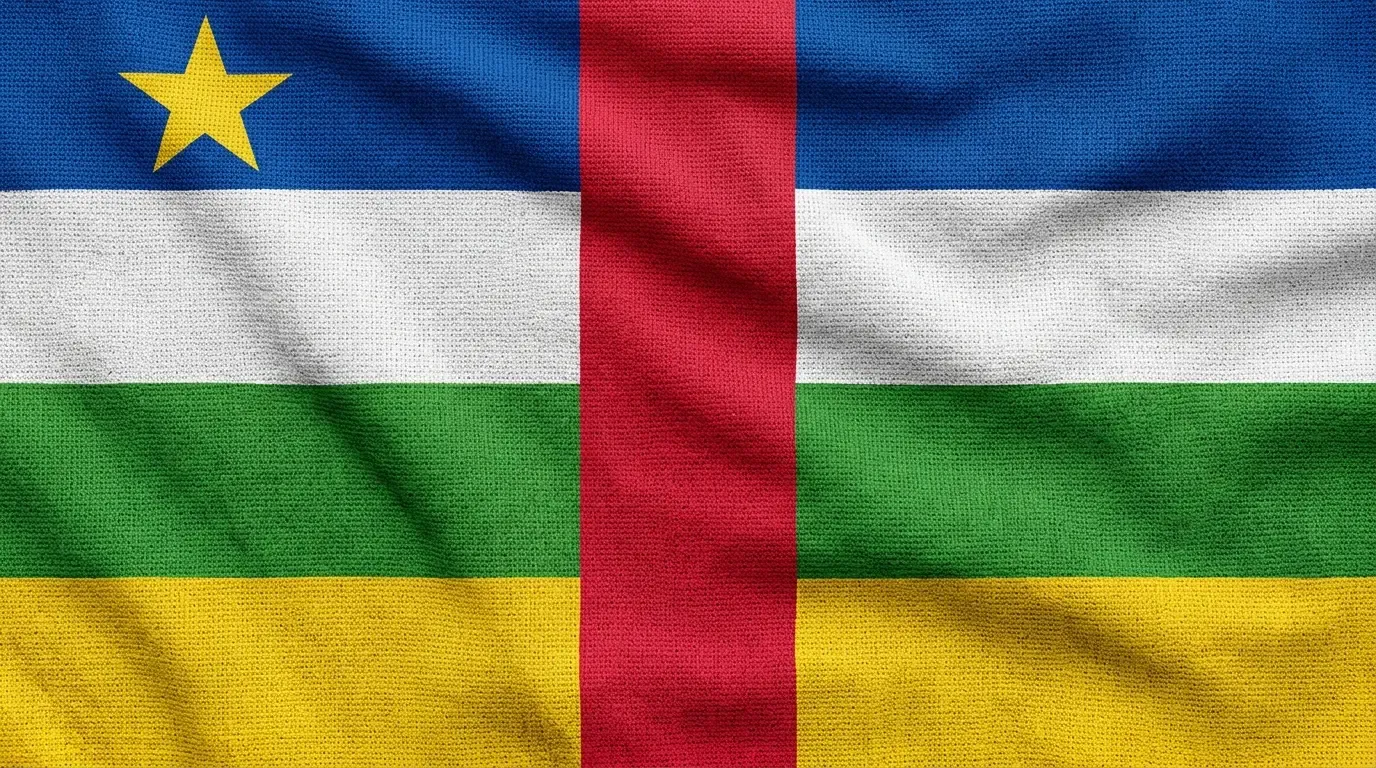 Current flag of Central African Republic
