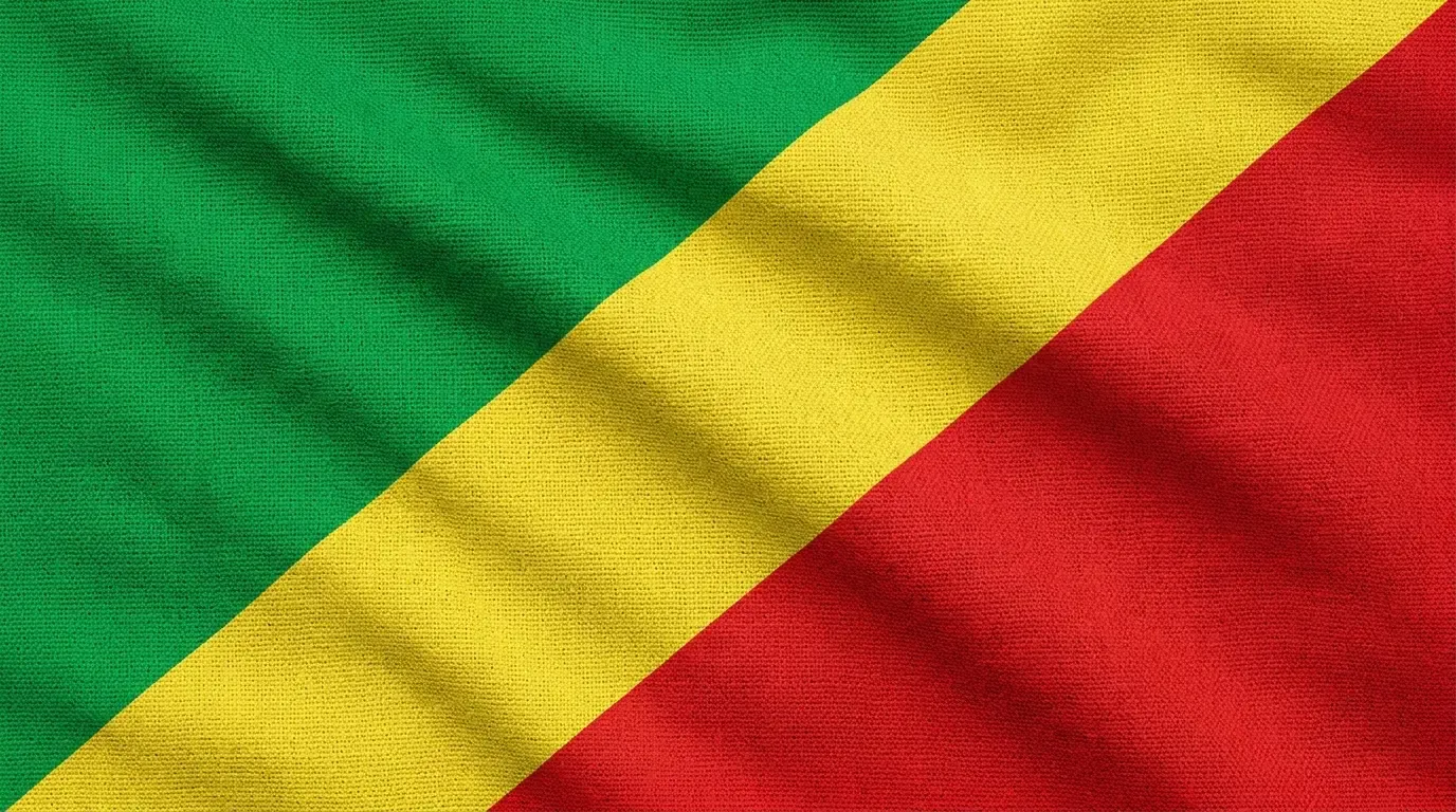 Current flag of Republic of the Congo