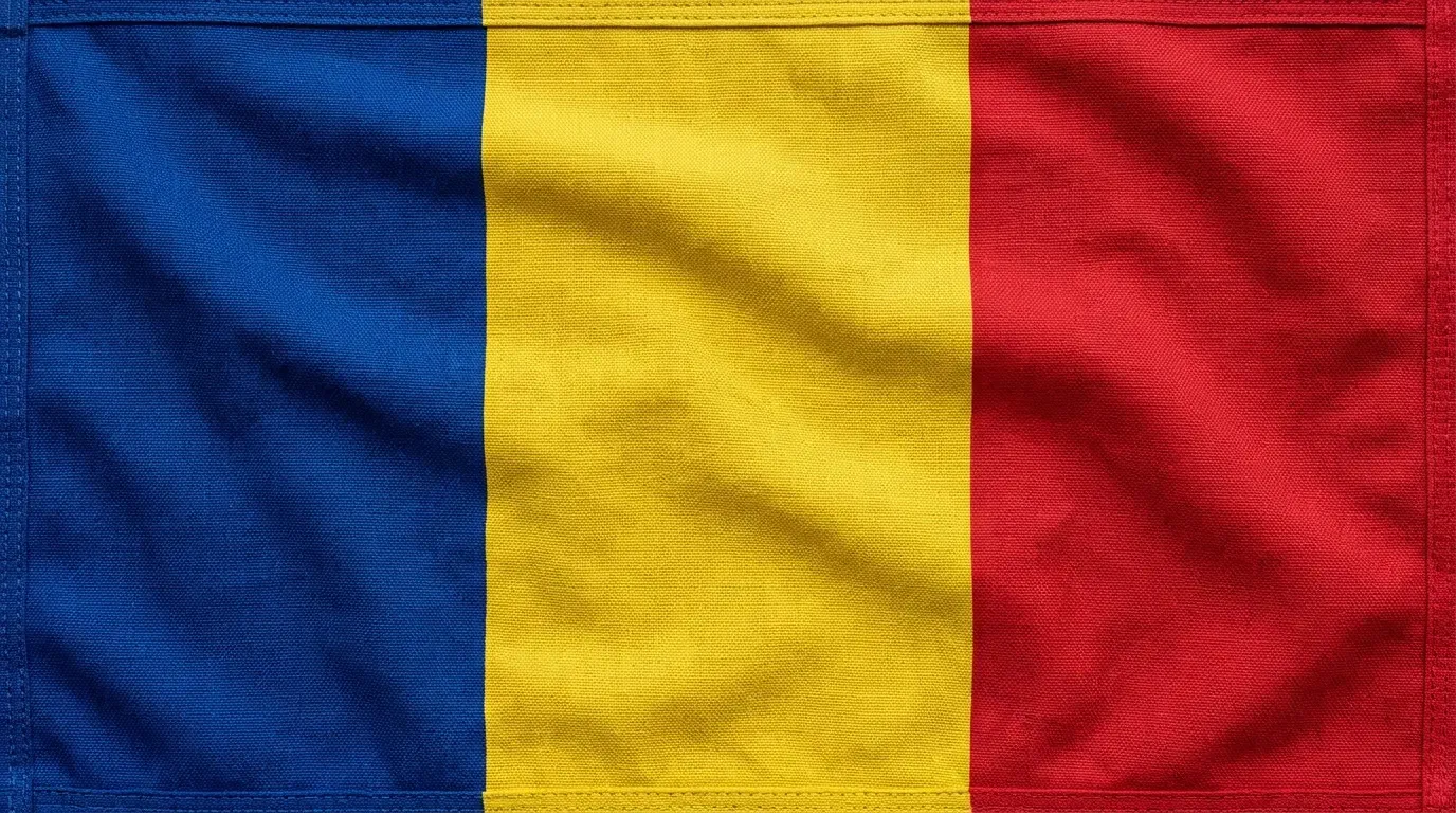 Current flag of Romania