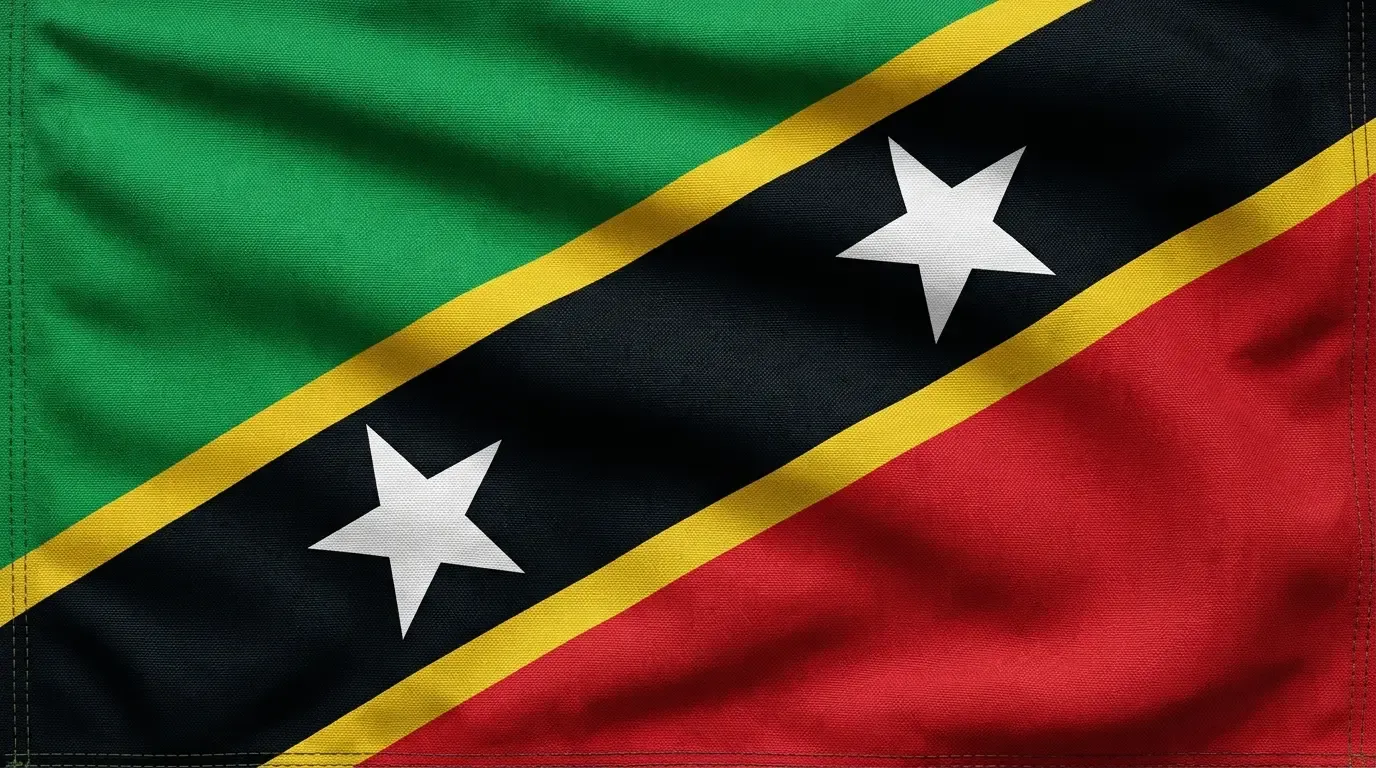 Current flag of Saint Kitts and Nevis