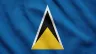 Current flag of Saint Lucia