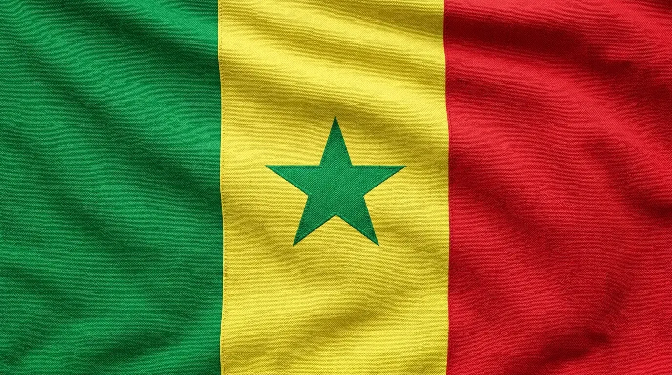 Current flag of Senegal