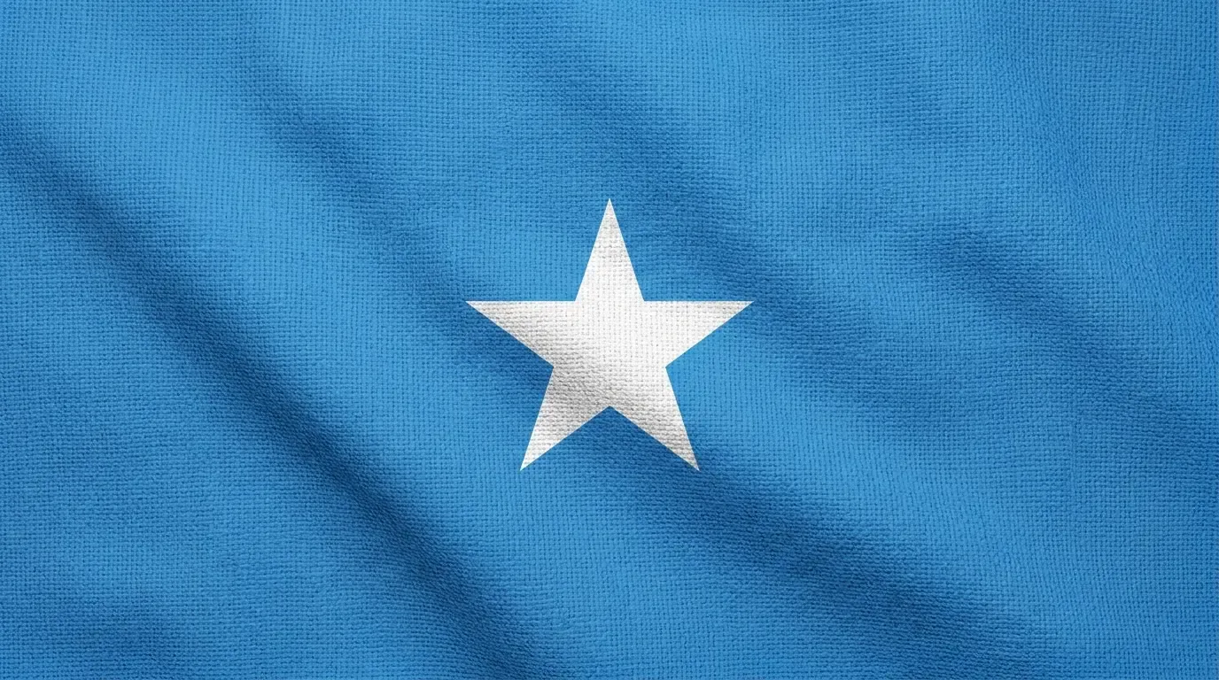 Drapeau actuel de Somalie