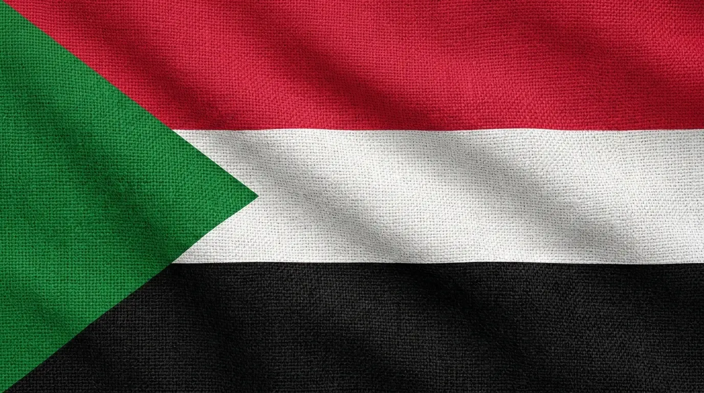 Current flag of Sudan