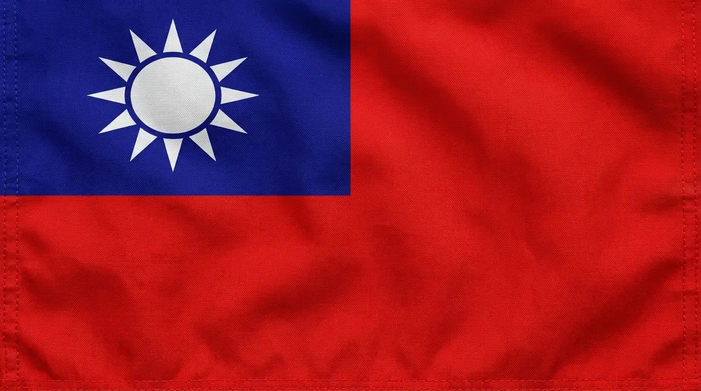 Drapeau actuel de Taïwan