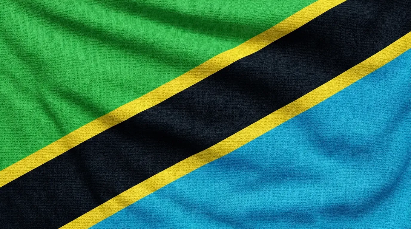 Current flag of Tanzania