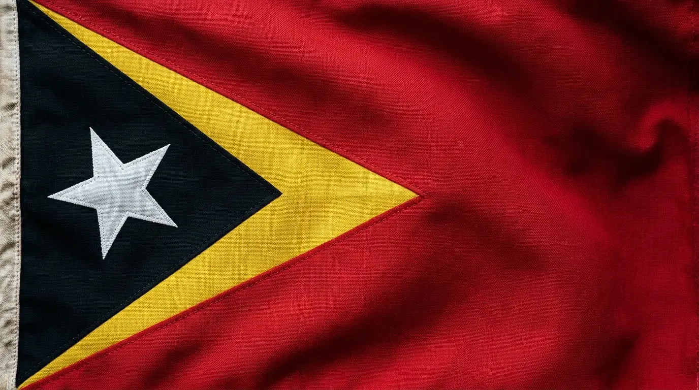 Current flag of Timor-Leste