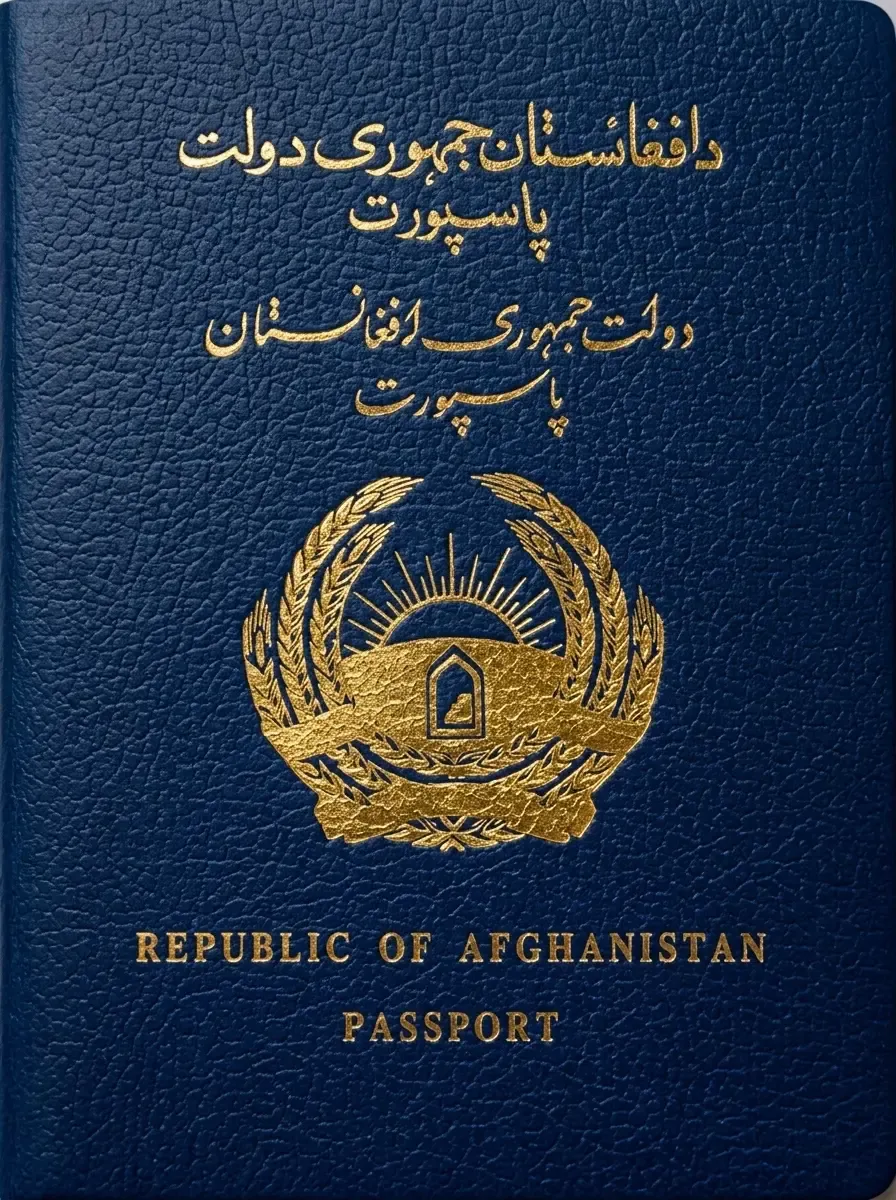 Pasaporte oficial de Afganistán