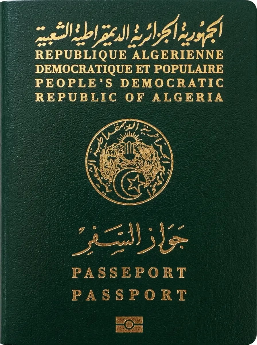 Pasaporte oficial de Argelia