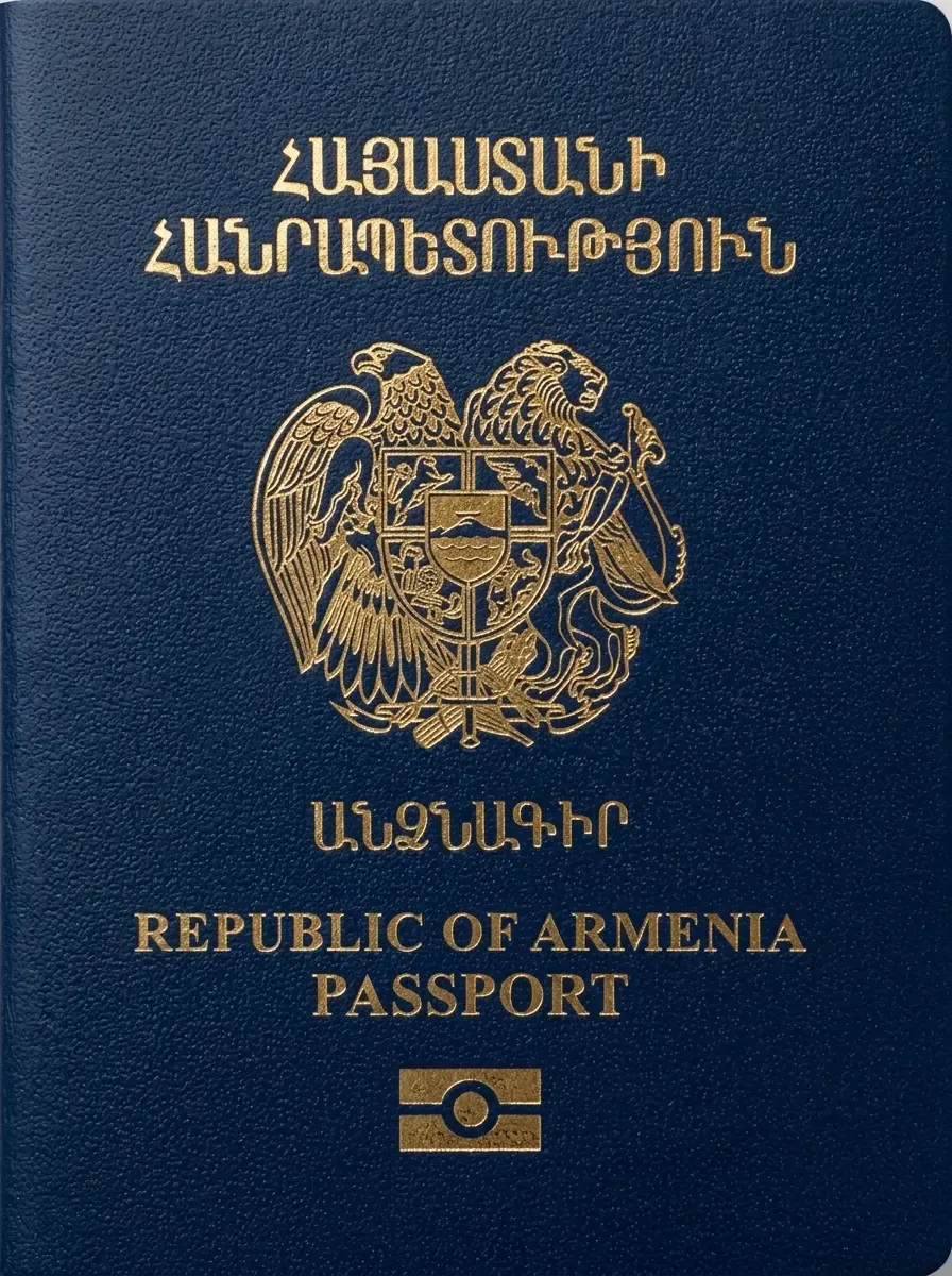 Pasaporte oficial de Armenia