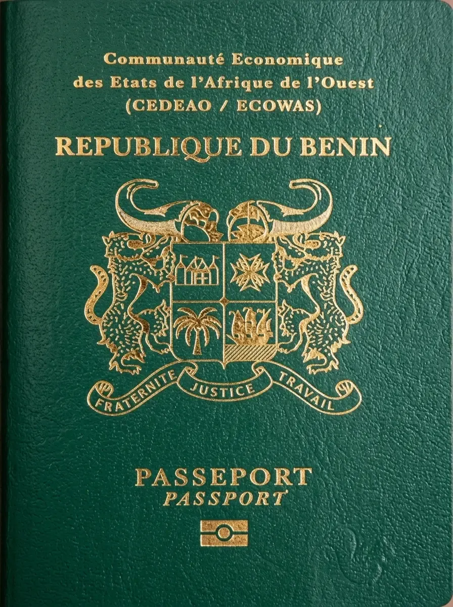 Official passport of Benin