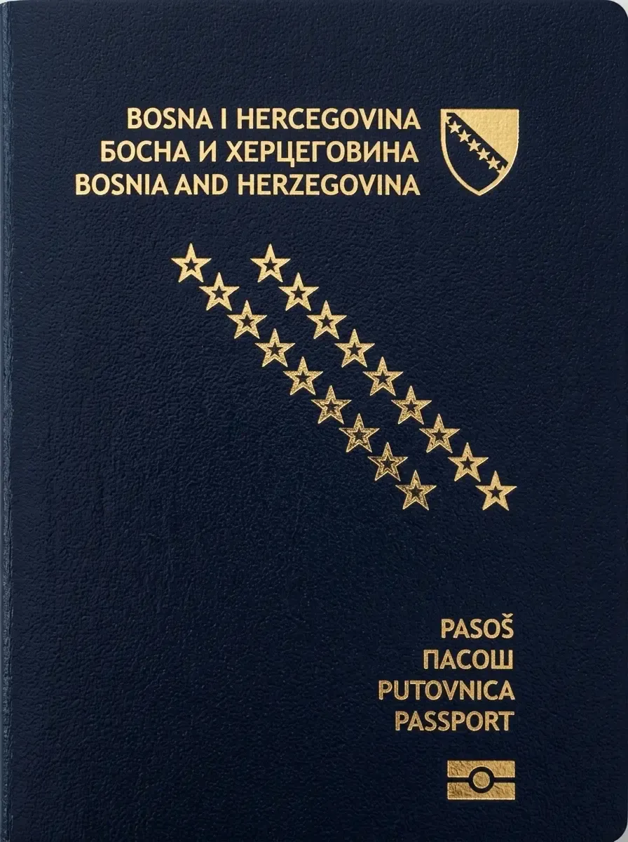 Pasaporte oficial de Bosnia y Herzegovina