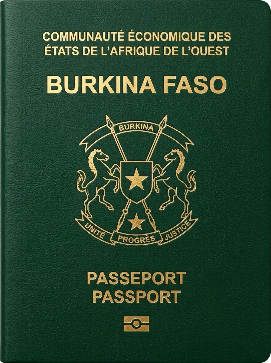 Pasaporte oficial de Burkina Faso