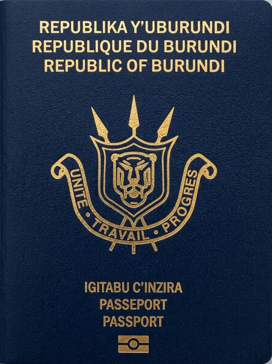 Pasaporte oficial de Burundi