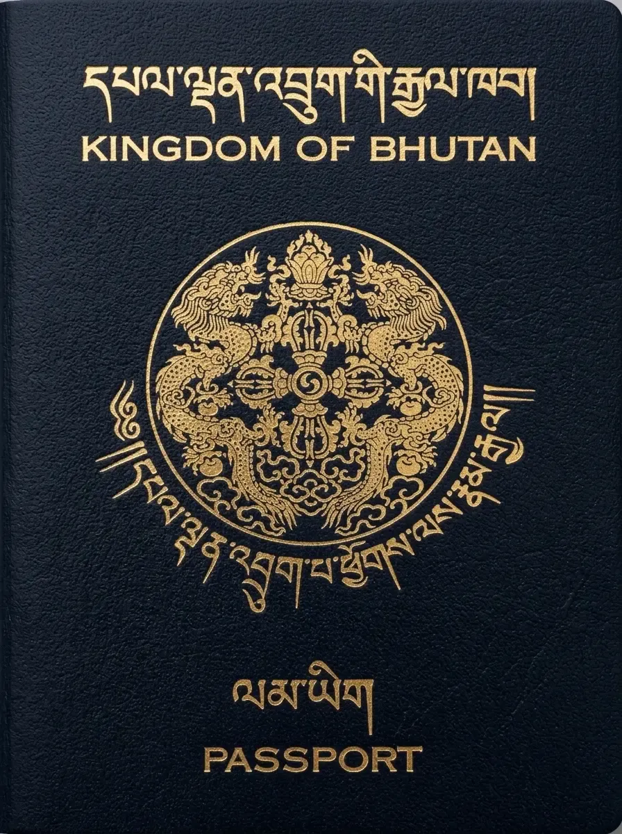 Pasaporte oficial de Bután