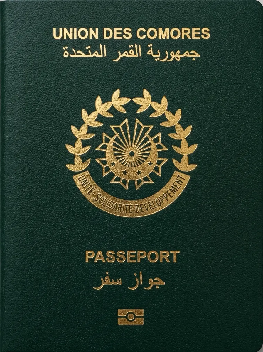 Official passport of Comoros