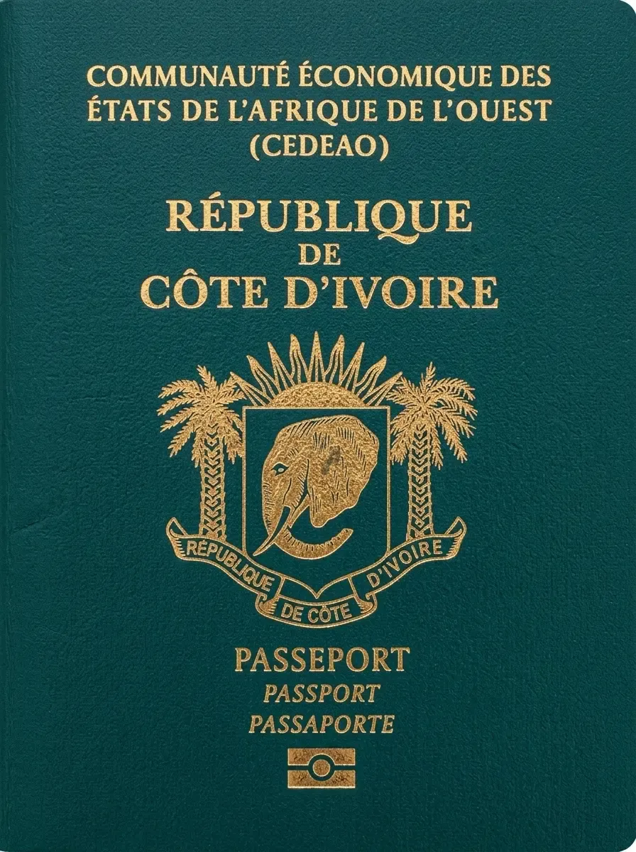 Pasaporte oficial de Costa de Marfil