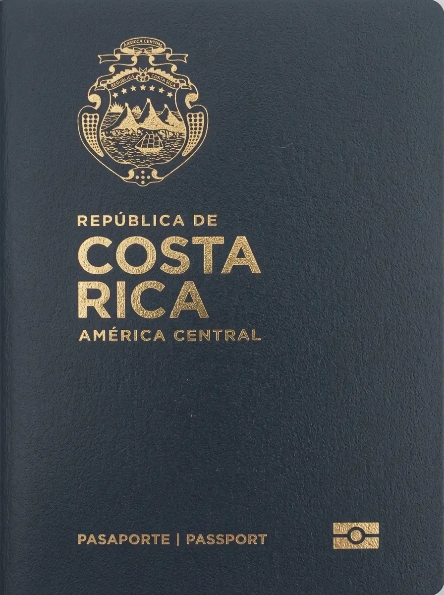 Pasaporte oficial de Costa Rica