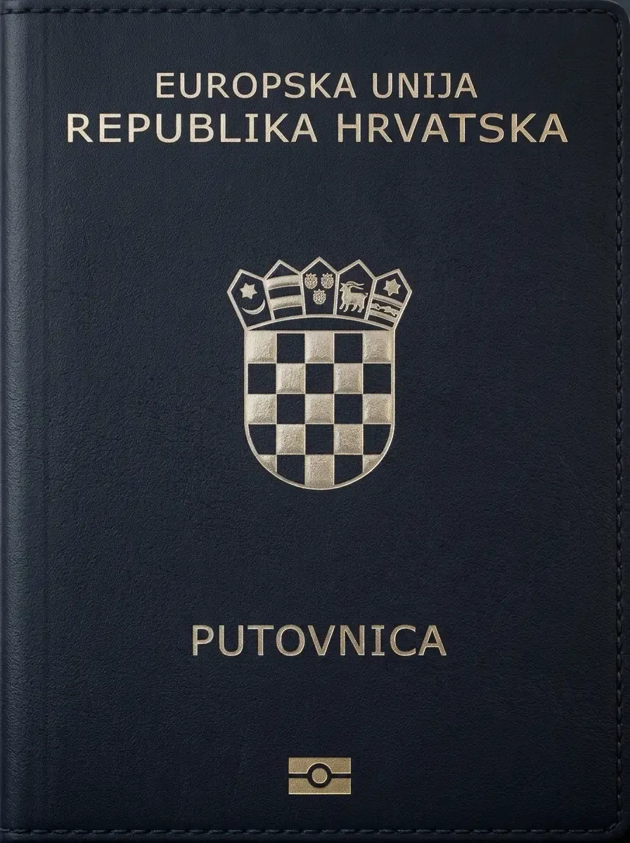 Pasaporte oficial de Croacia
