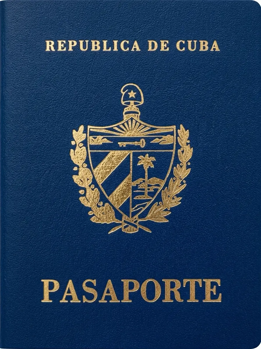 Official passport of Cuba