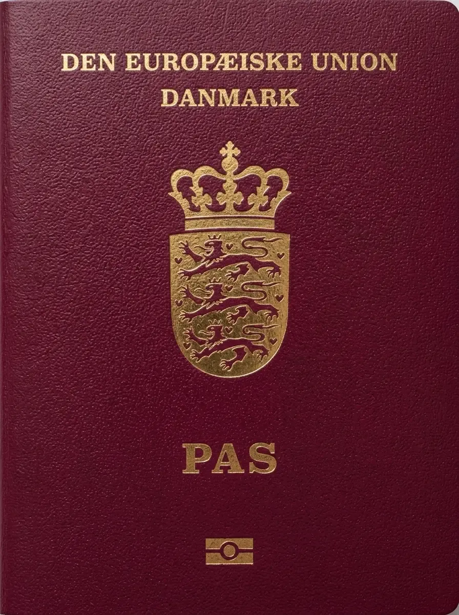 Official passport of Denmark