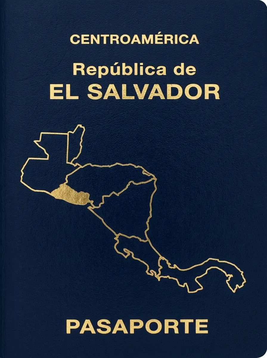 Pasaporte oficial de El Salvador