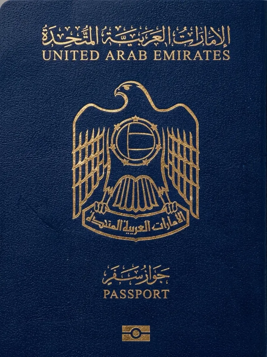 Pasaporte oficial de Emiratos Árabes Unidos