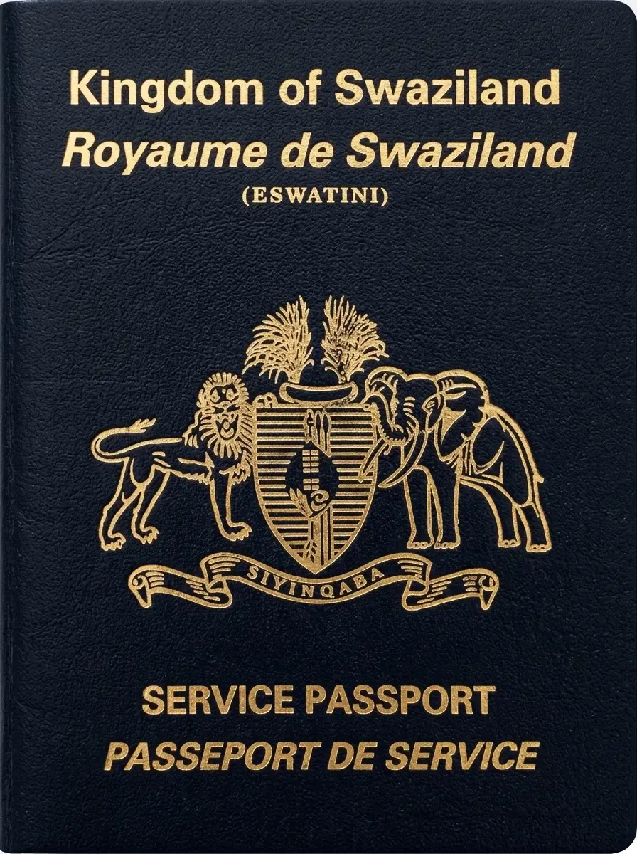 Pasaporte oficial de Esuatini