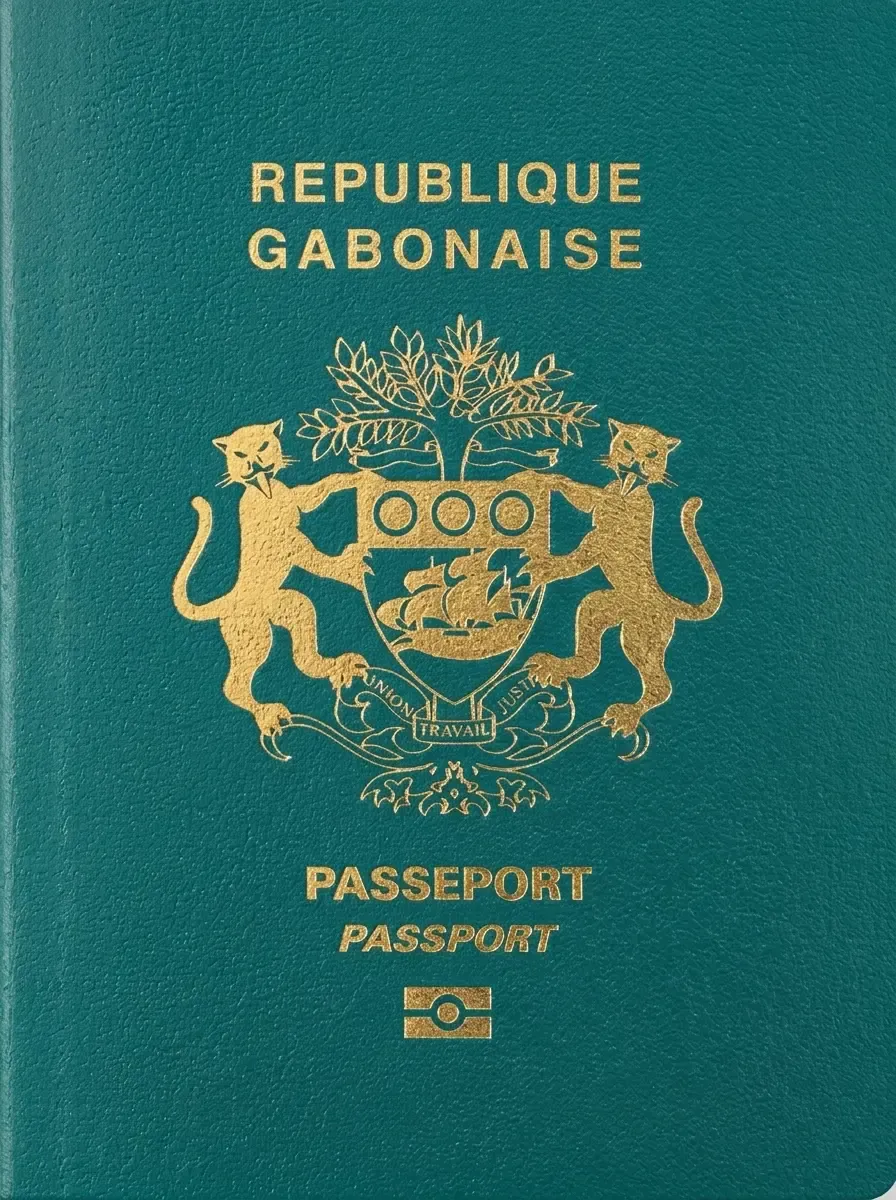 Official passport of Gabon