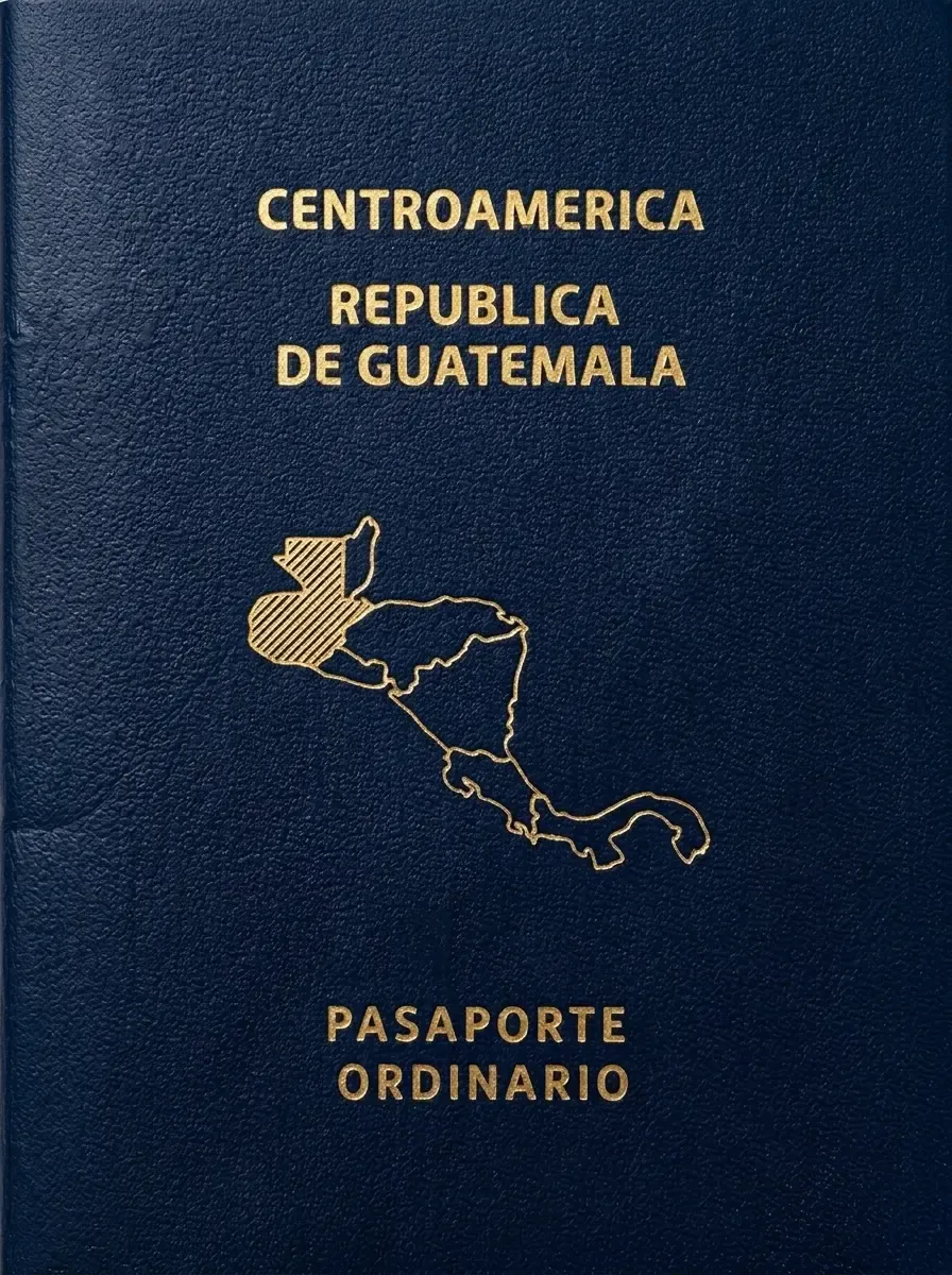 Official passport of Guatemala