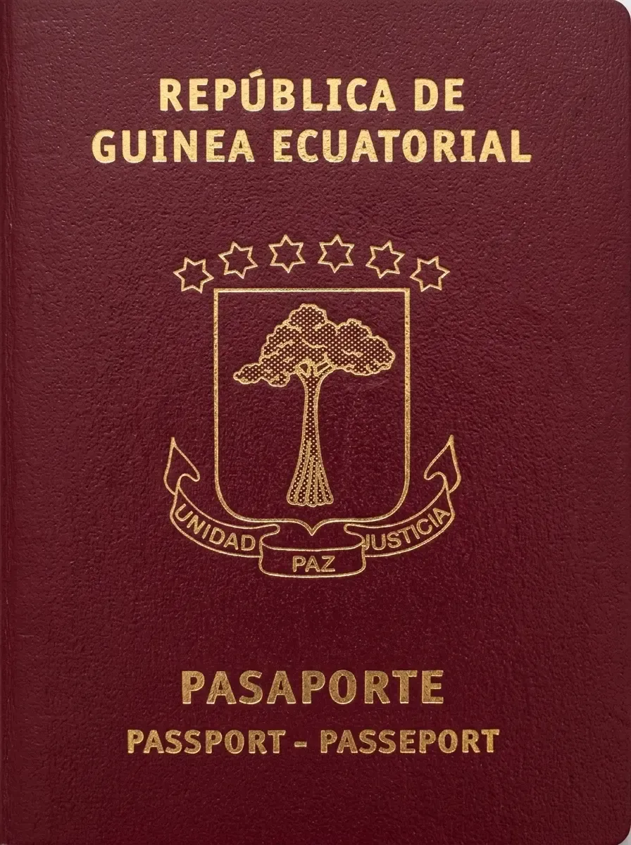 Pasaporte oficial de Guinea Ecuatorial