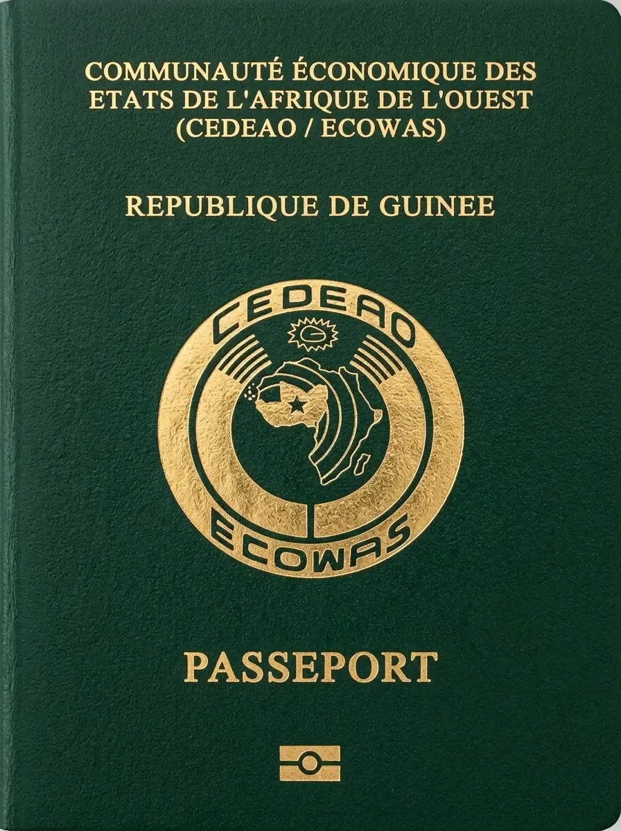 Official passport of Guinea