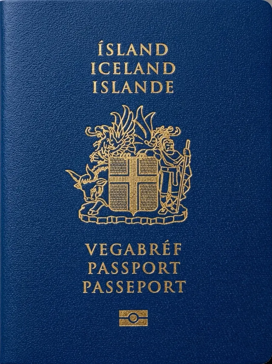 Pasaporte oficial de Islandia