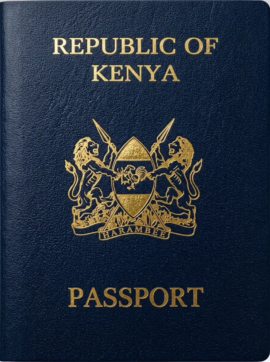 Official passport of Kenya
