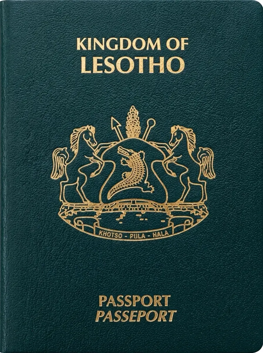 Official passport of Lesotho