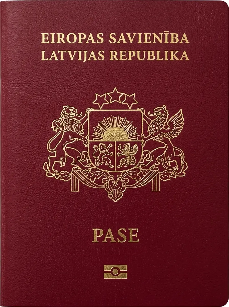 Pasaporte oficial de Letonia