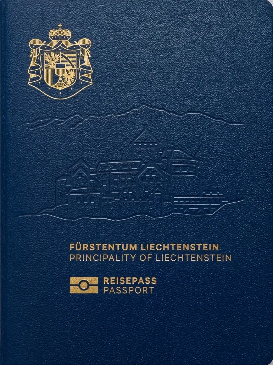 Passeport officiel de Liechtenstein