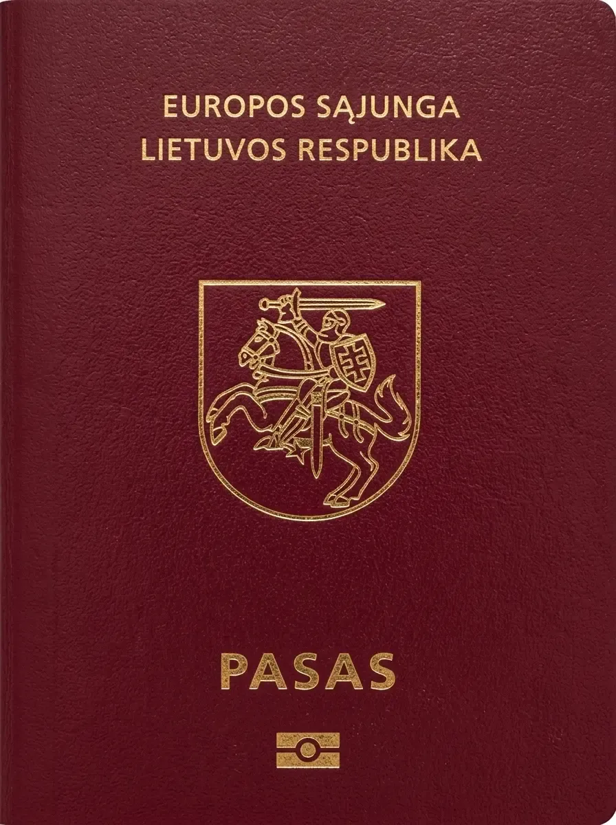 Official passport of Lithuania