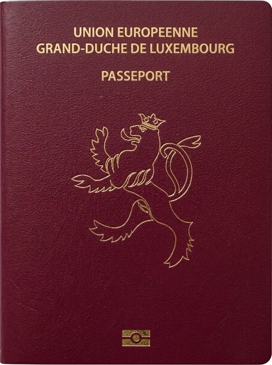 Passeport officiel de Luxembourg