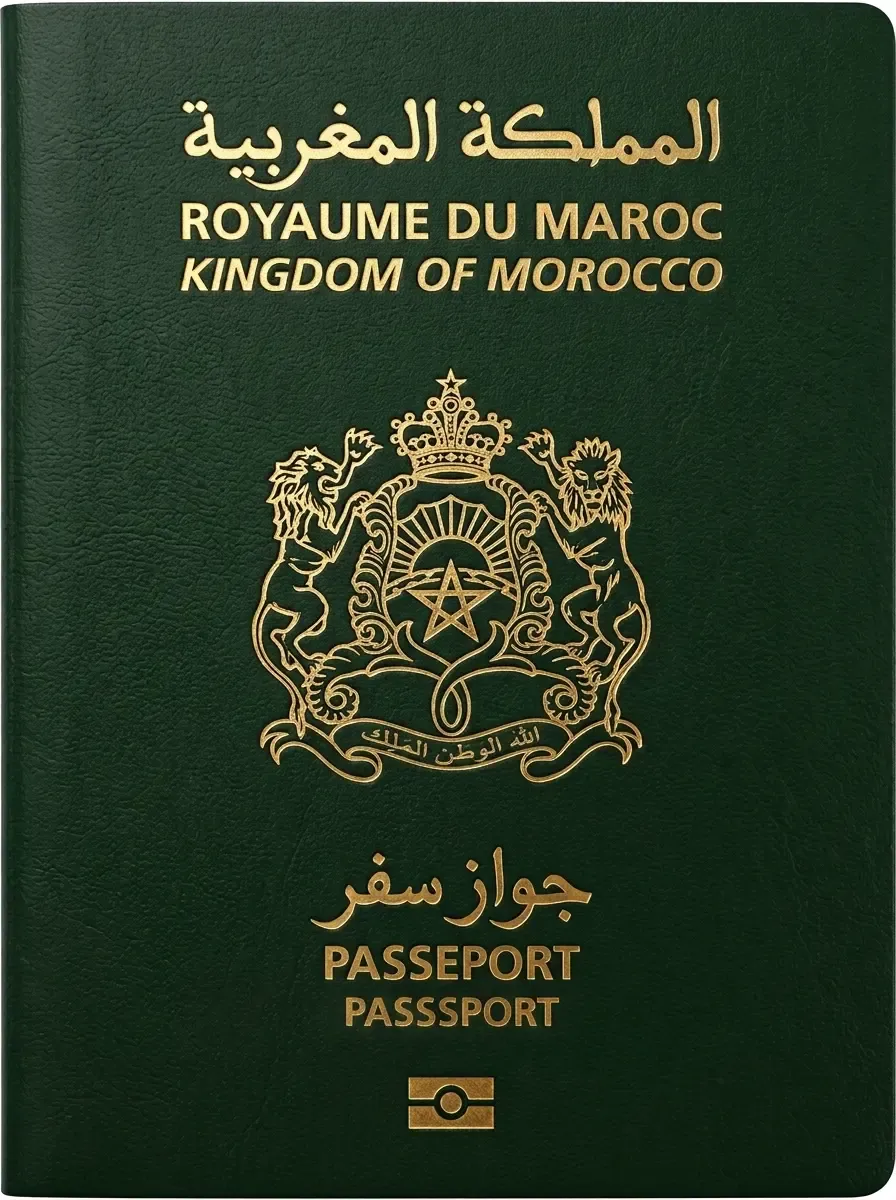 Passeport officiel de Maroc
