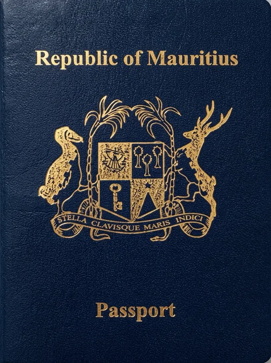 Official passport of Mauritius