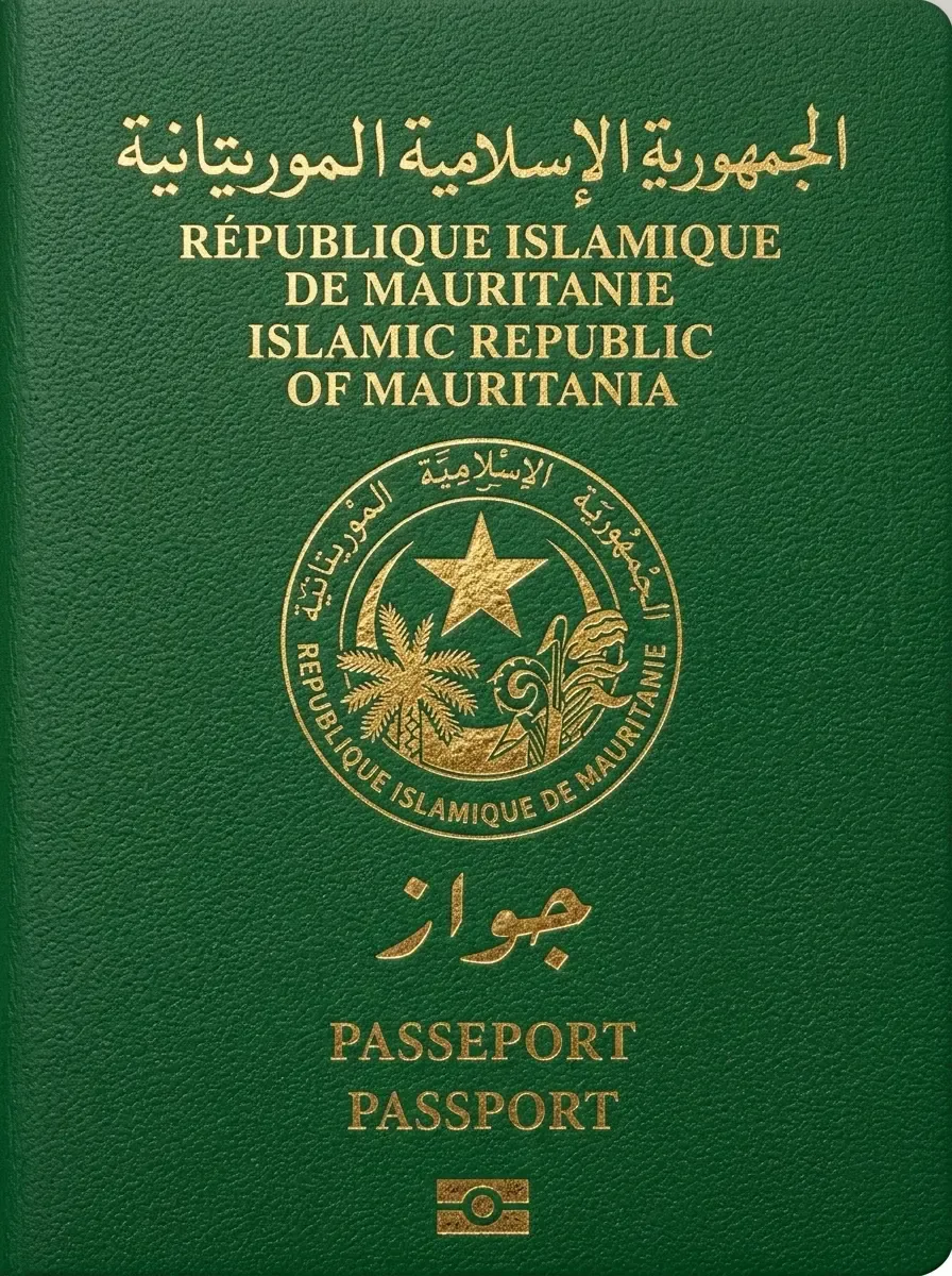Pasaporte oficial de Mauritania