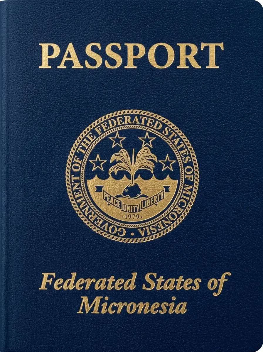 Official passport of Micronesia