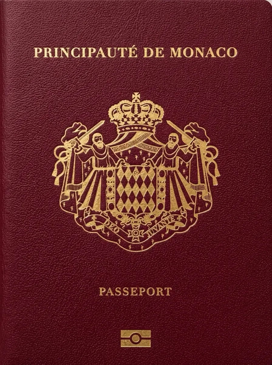 Official passport of Monaco