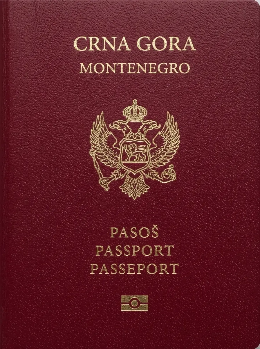 Pasaporte oficial de Montenegro