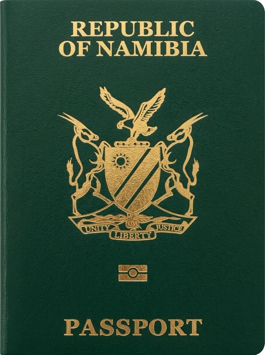 Official passport of Namibia