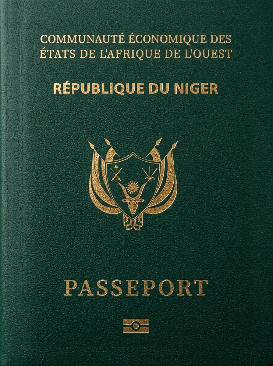 Official passport of Niger