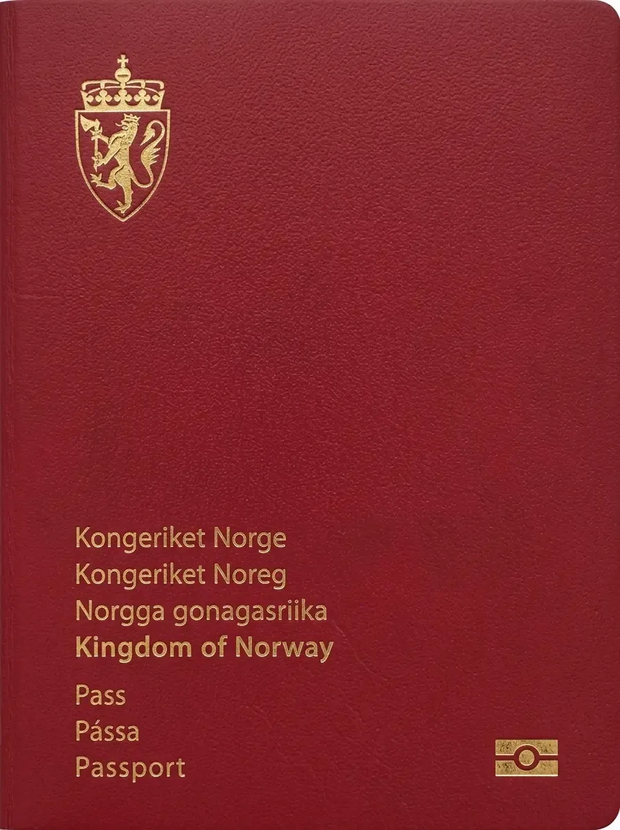 Pasaporte oficial de Noruega